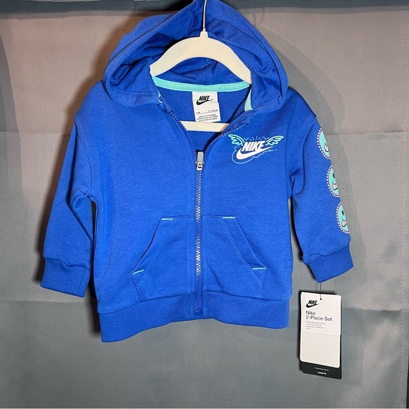 Nike Other - ***NWT*** 12 month Nike Zip up hoodie- Midnight Navy